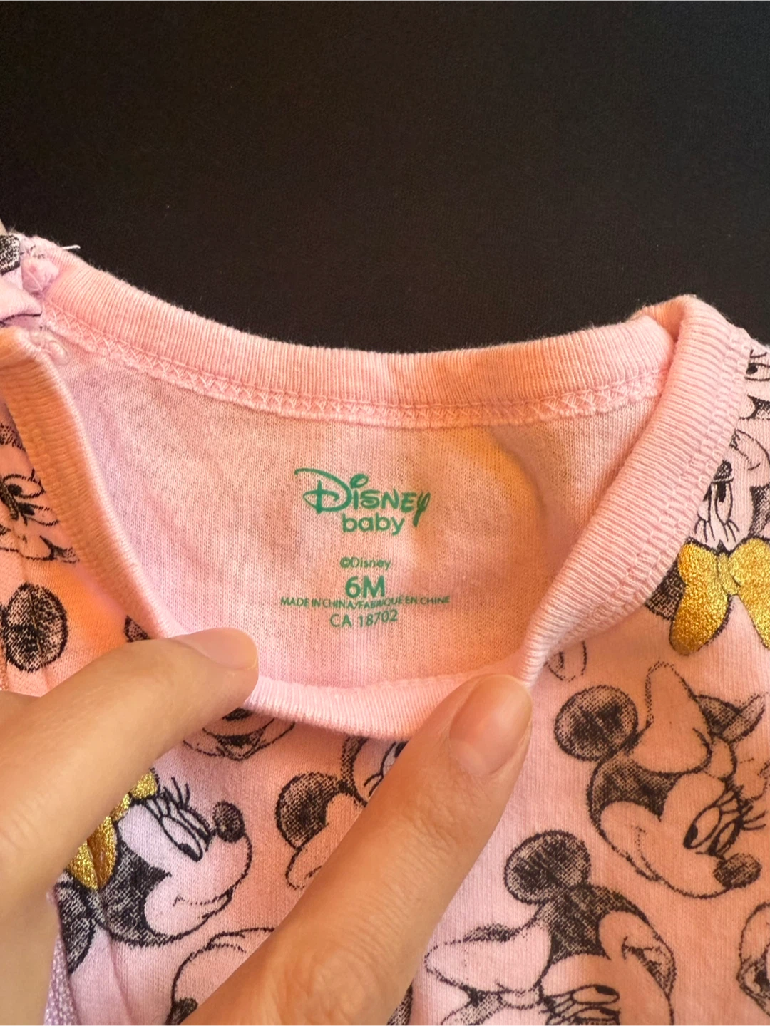 Disney Baby Footed Onesie Bundle - 6M & 9M - photo 3