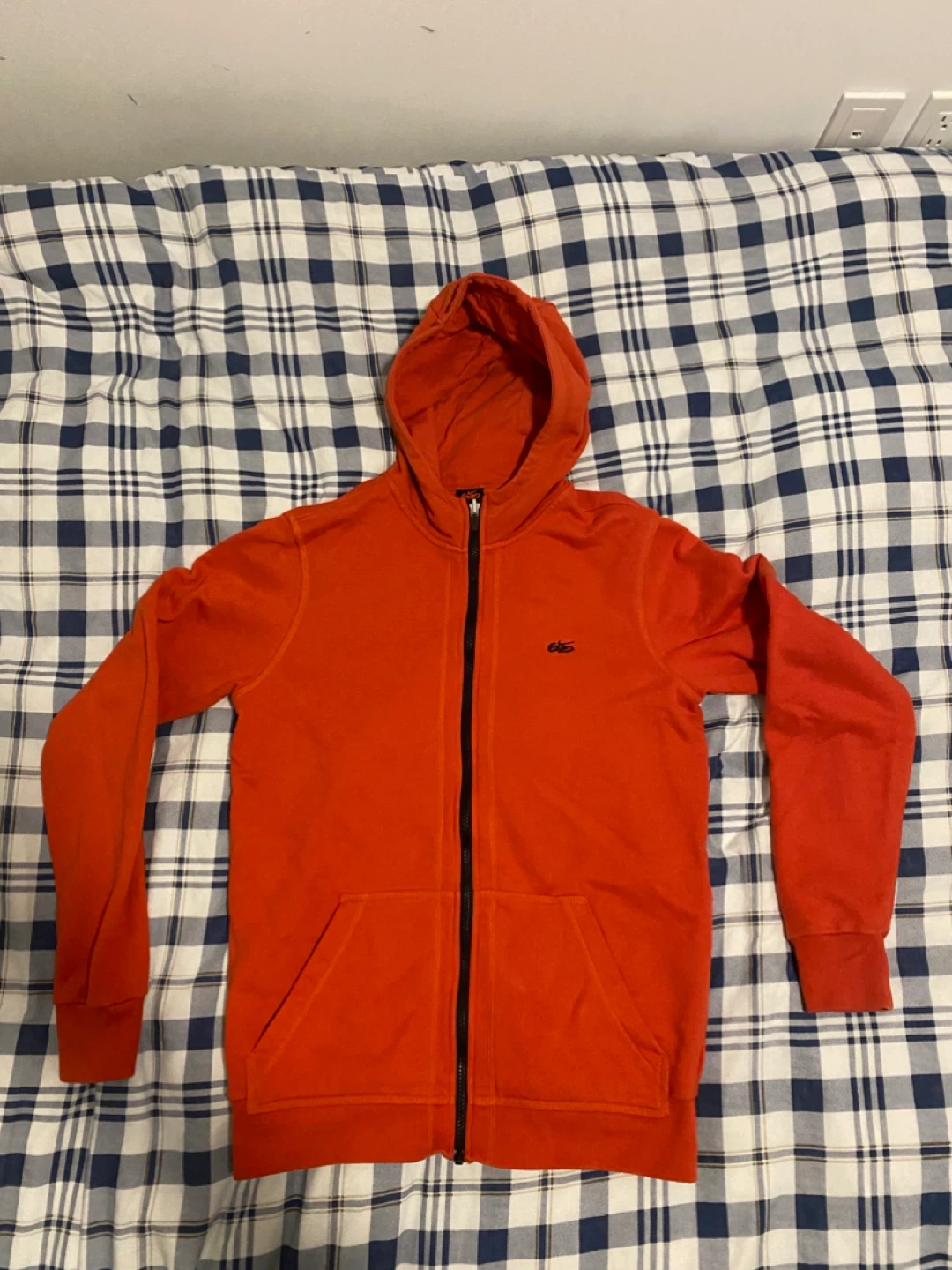 Nike 6.0 M65 Orange Zip-Up Hoodie