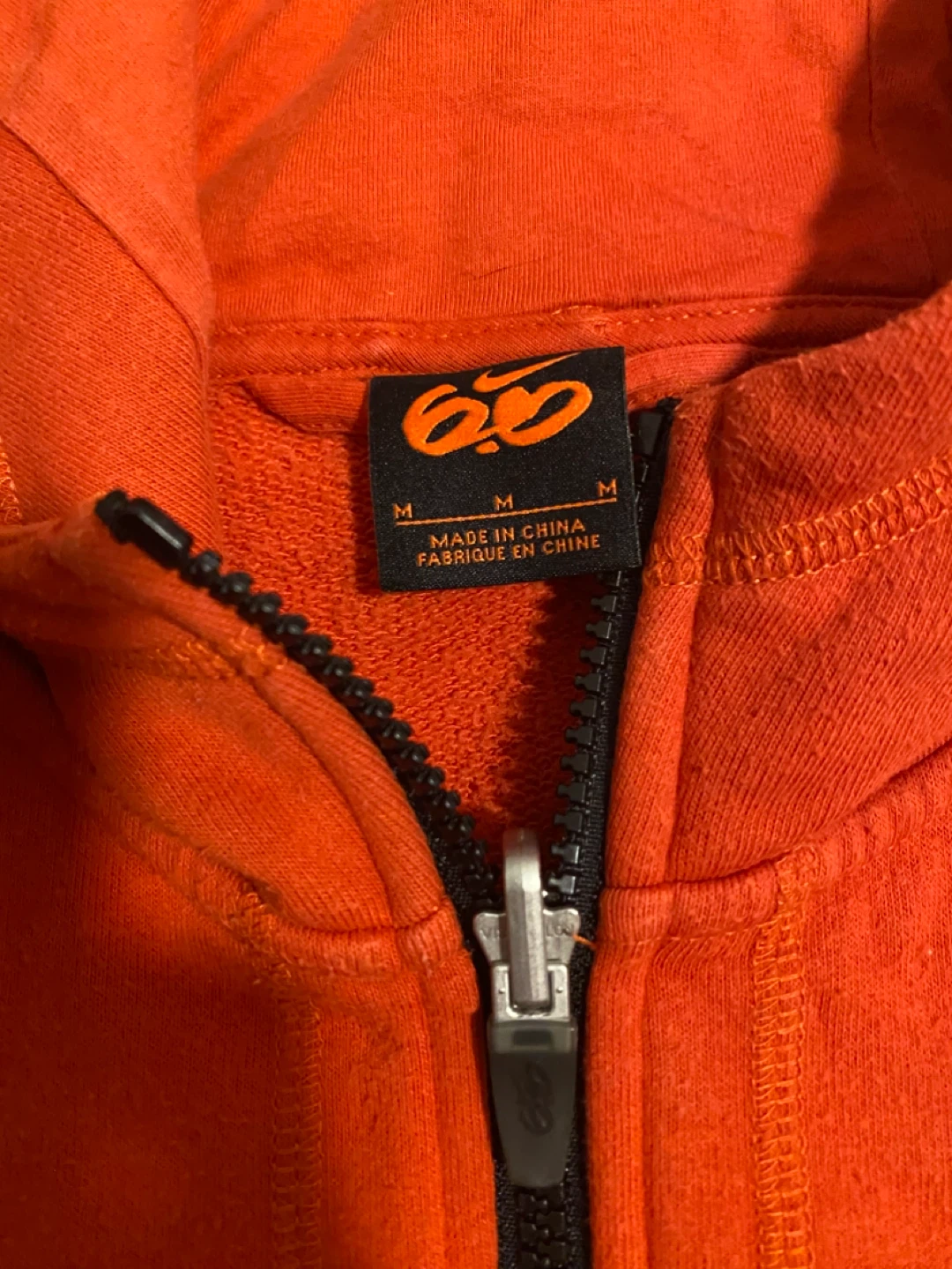 Nike 6.0 M65 Orange Zip-Up Hoodie - photo 3