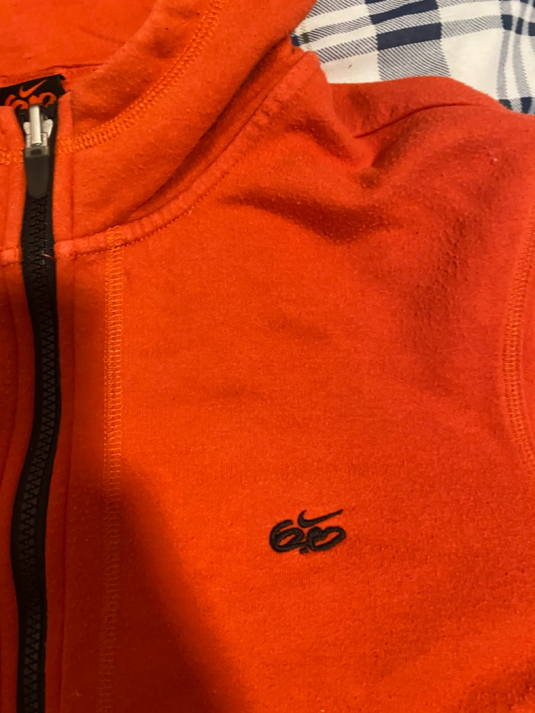 Nike 6.0 M65 Orange Zip-Up Hoodie - photo 2