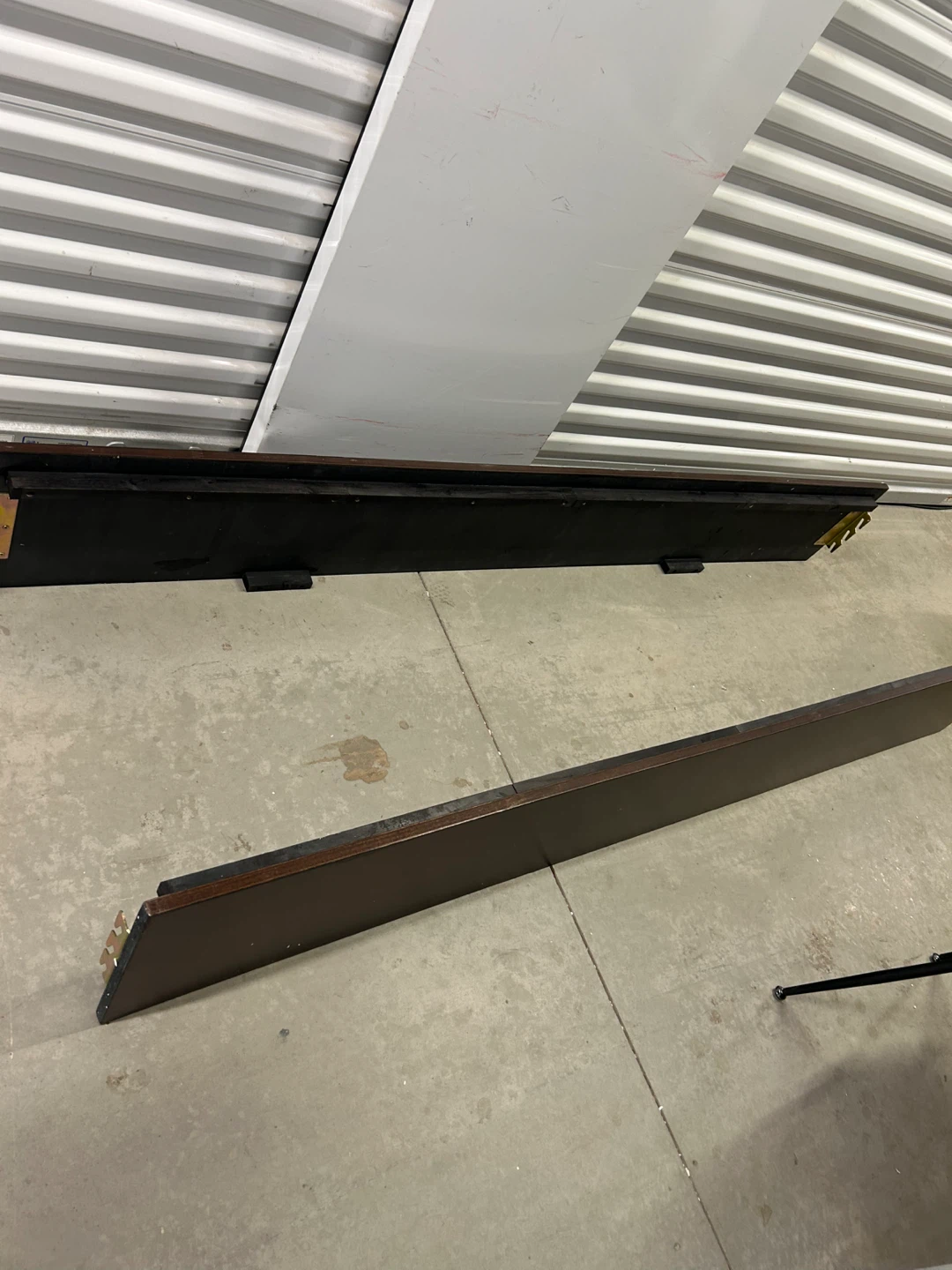 New Queen/King Wooden Bed Rails - Cherry Finish - photo 3