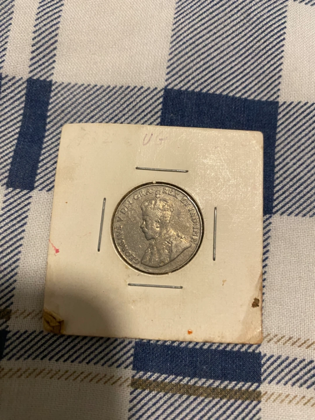 1932 Canada 5 Cents Coin - photo 2