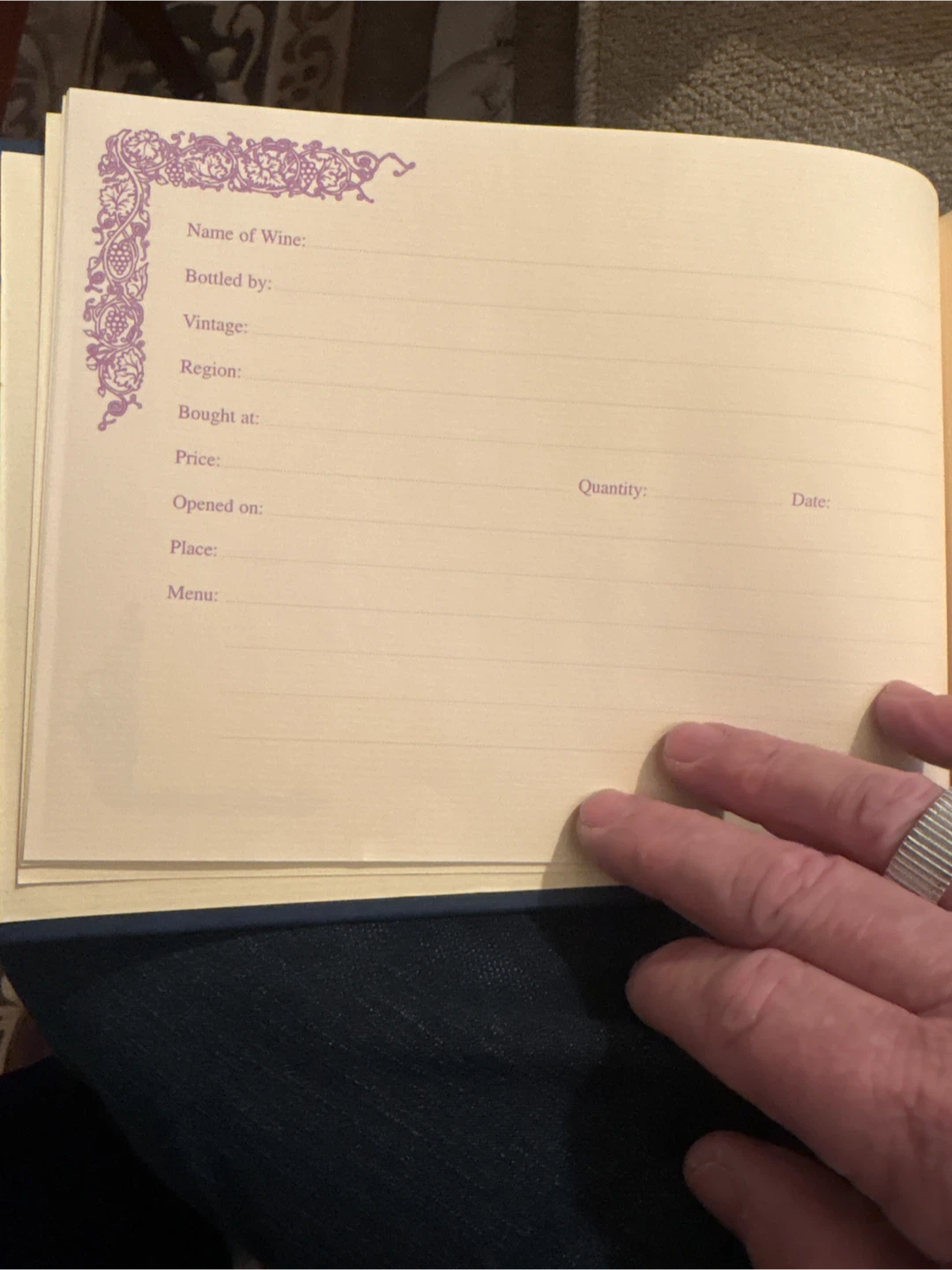 #Gifting Royal Selangor Wine Record Book - photo 2