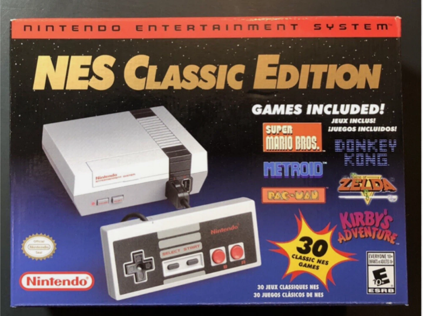 Nintendo NES Classic Edition - 30 Games Included!