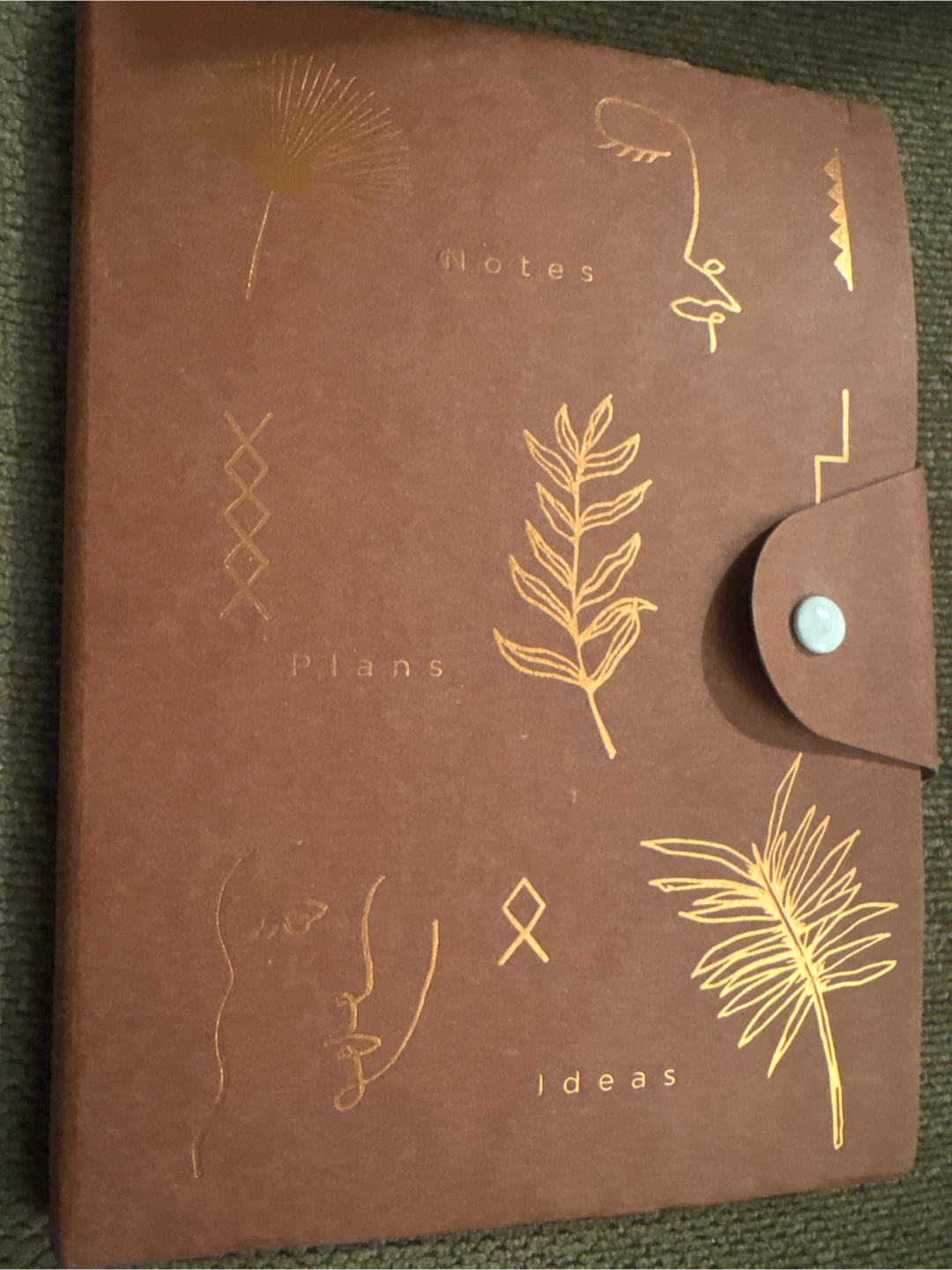 # Gifting Brown Notebook - Notes, Plans, Ideas