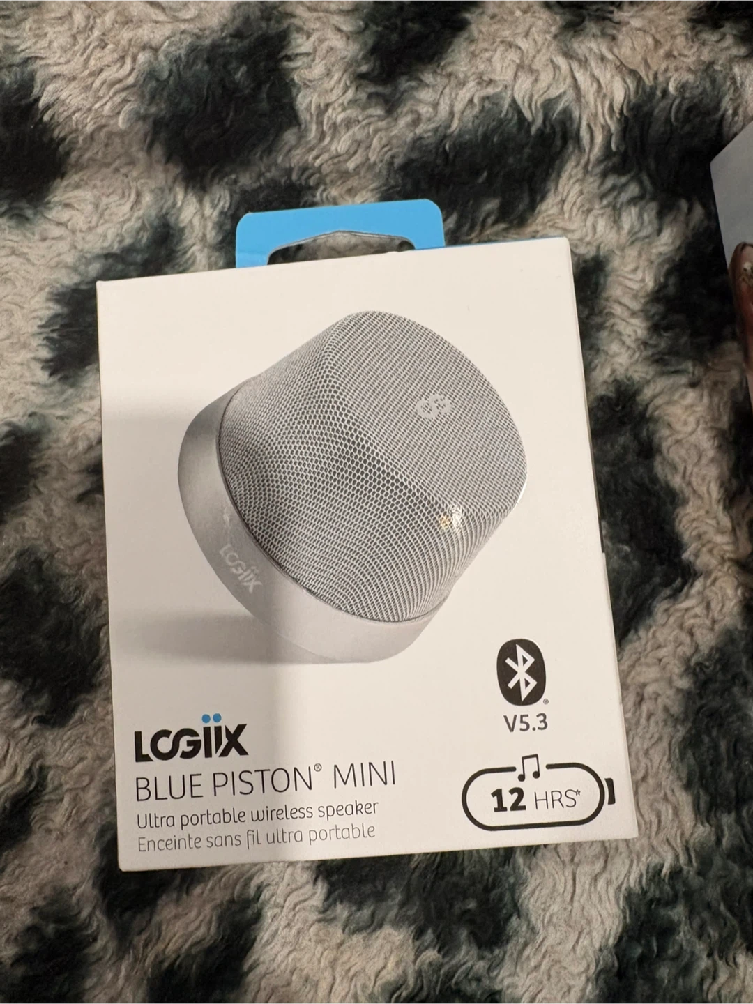 Logiix Blue Piston Mini Wireless Speaker - New!