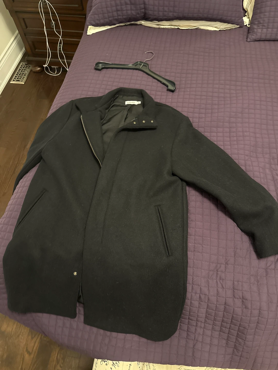 Calvin Klein Black Coat