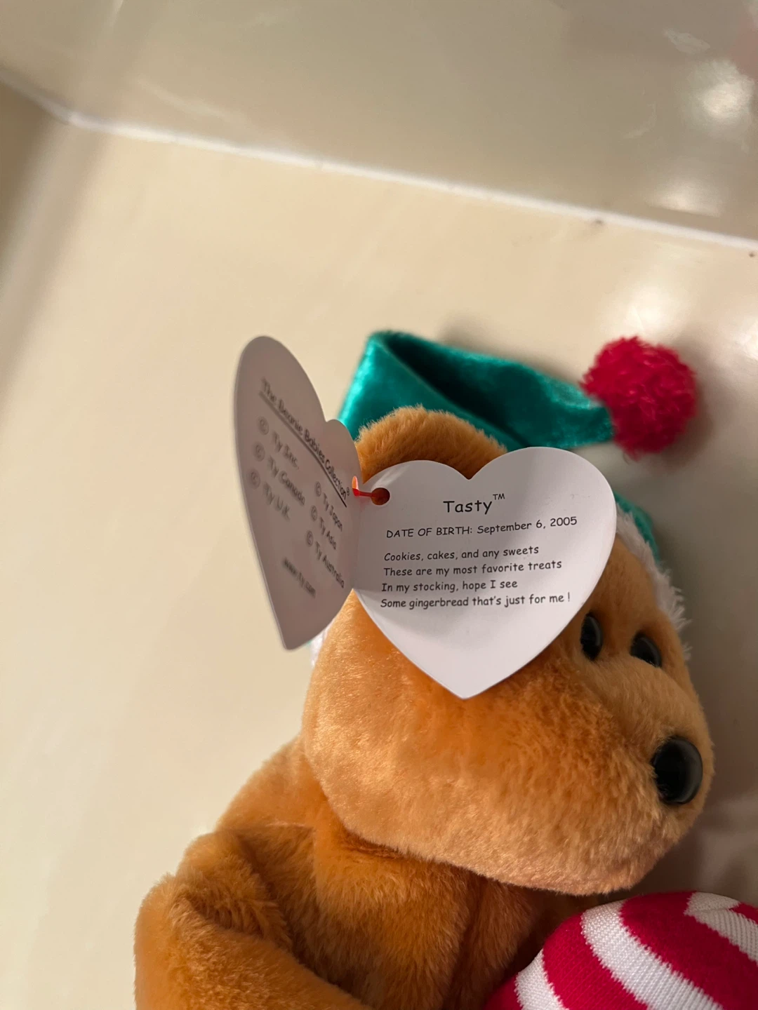 TY Beanie Baby 2005 Tasty - photo 5