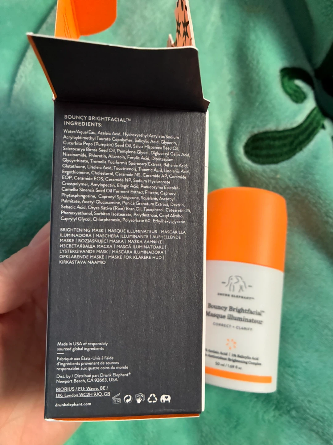 Drunk Elephant Bouncy Brightfacial Masque Illuminateur - photo 2