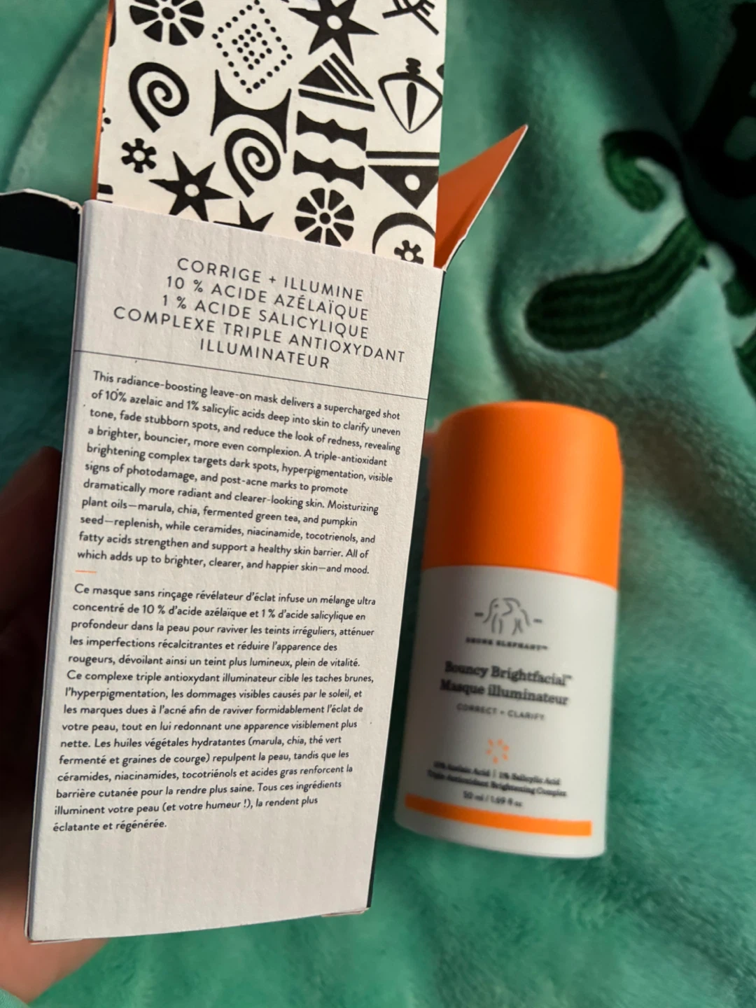 Drunk Elephant Bouncy Brightfacial Masque Illuminateur - photo 3
