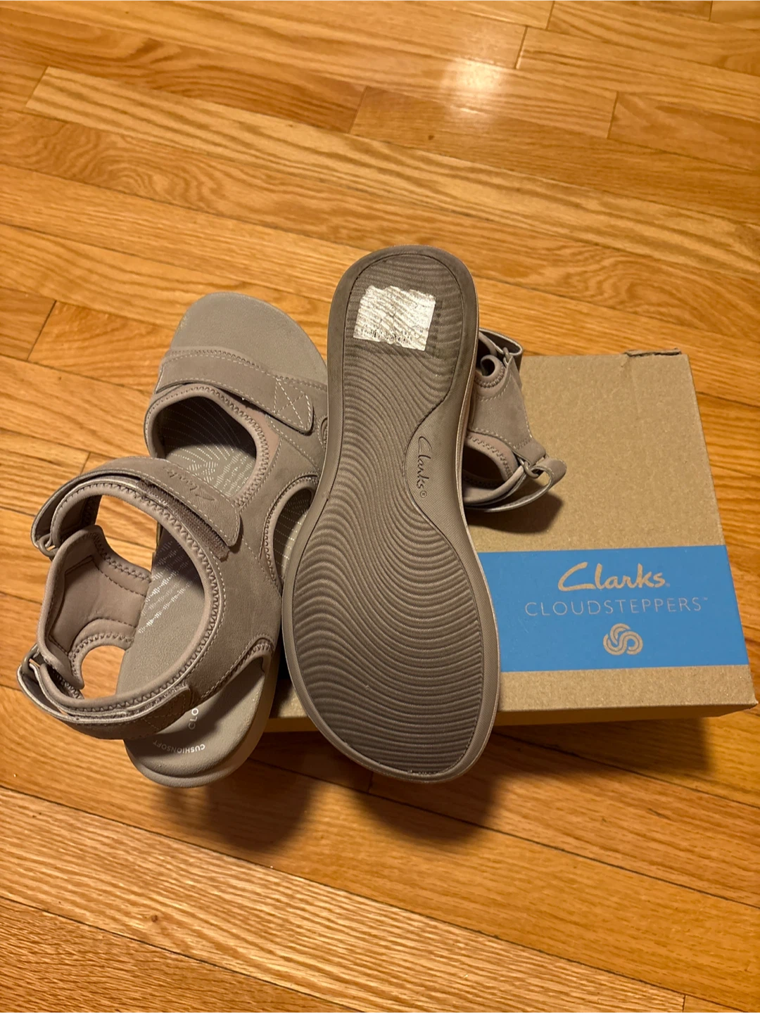 Clarks Mirabay Stone Sandals - Size 8 - photo 2