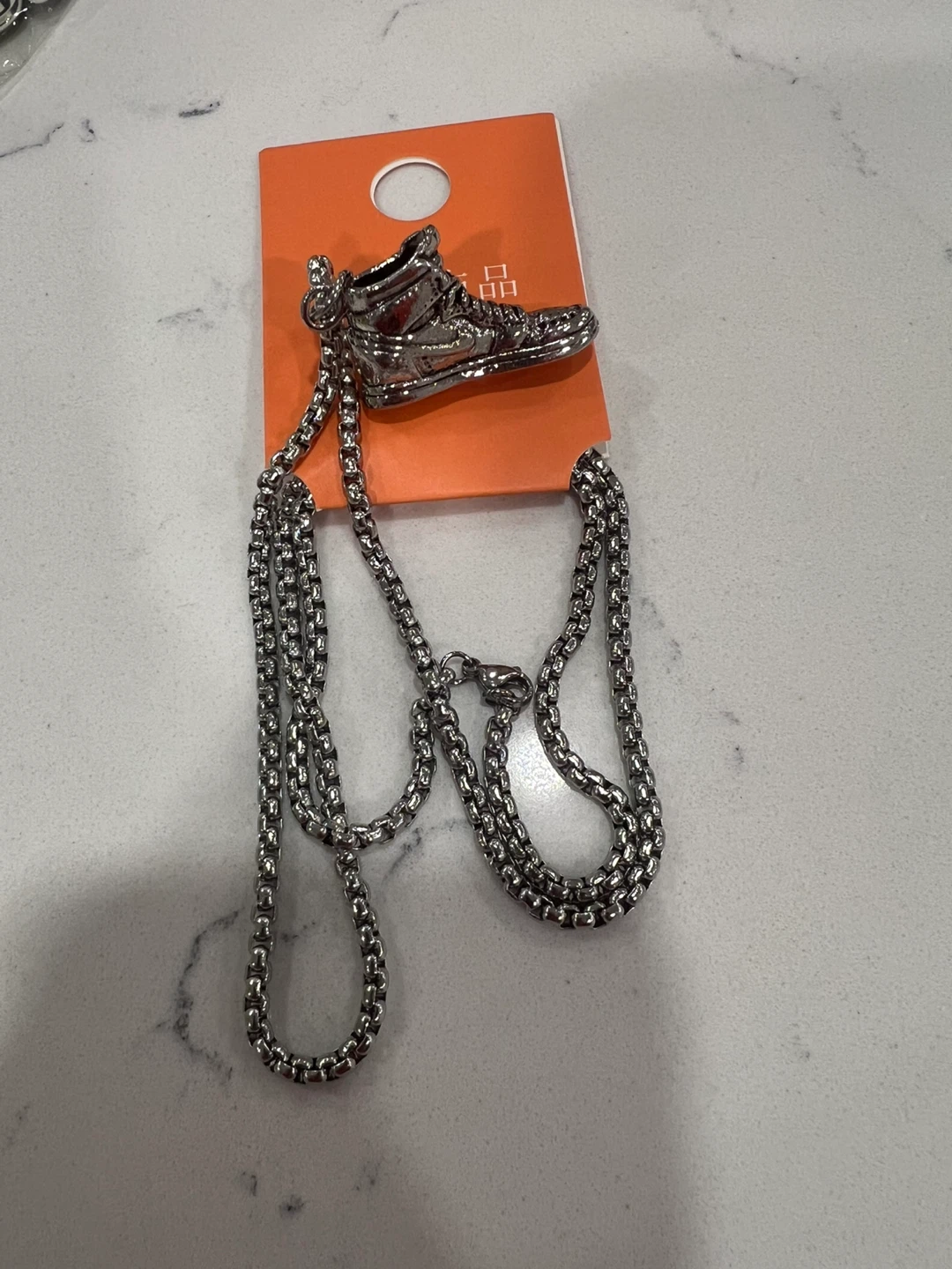 Sneaker Pendant Necklace
