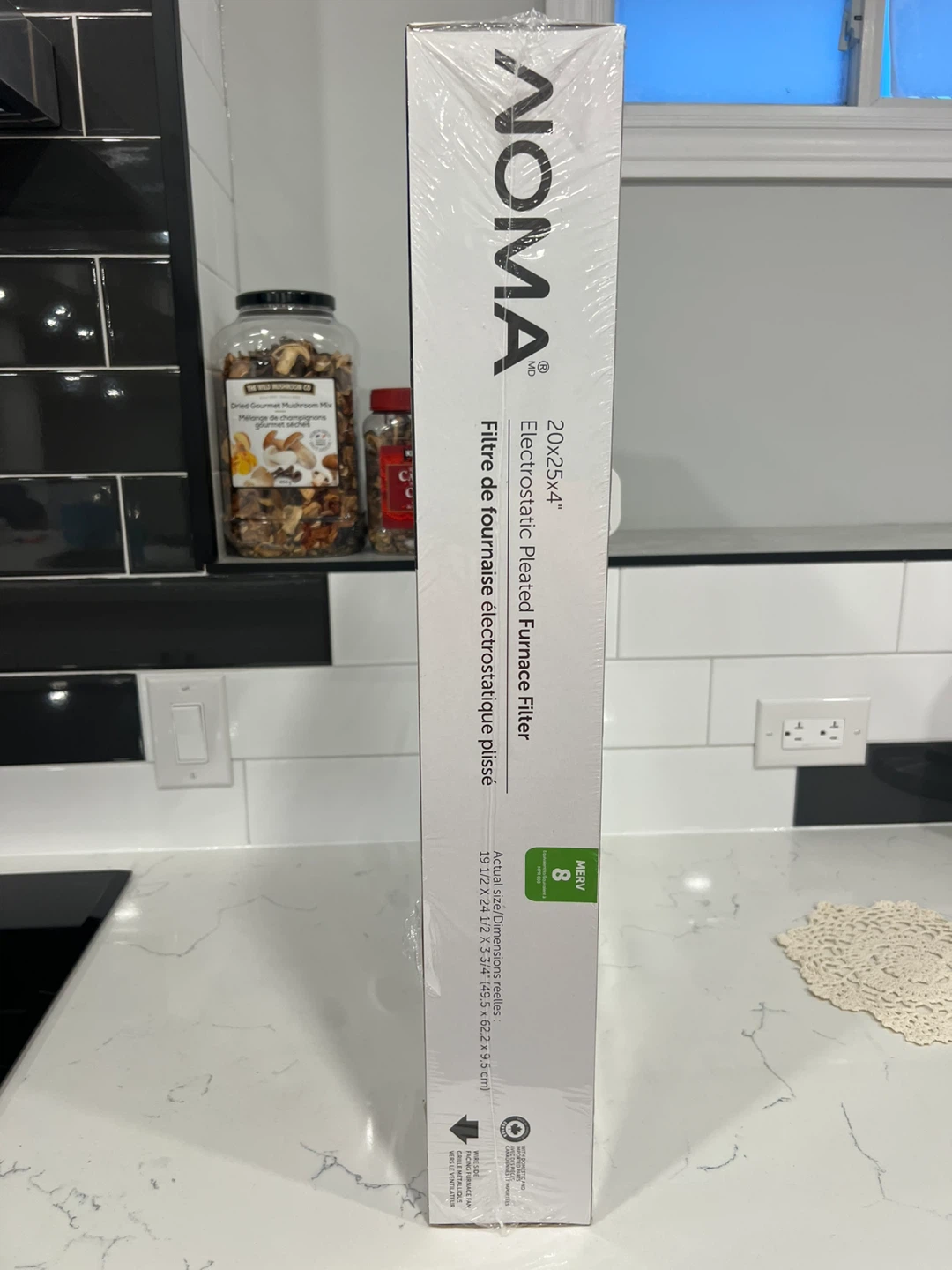 NOMA 20x25x4" Electrostatic Pleated Furnace Filter - New - photo 2