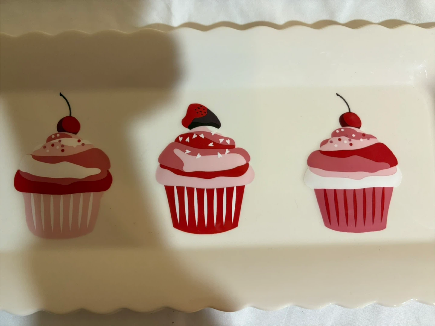 Valentine's Day Cupcake Serving Tray - photo 4