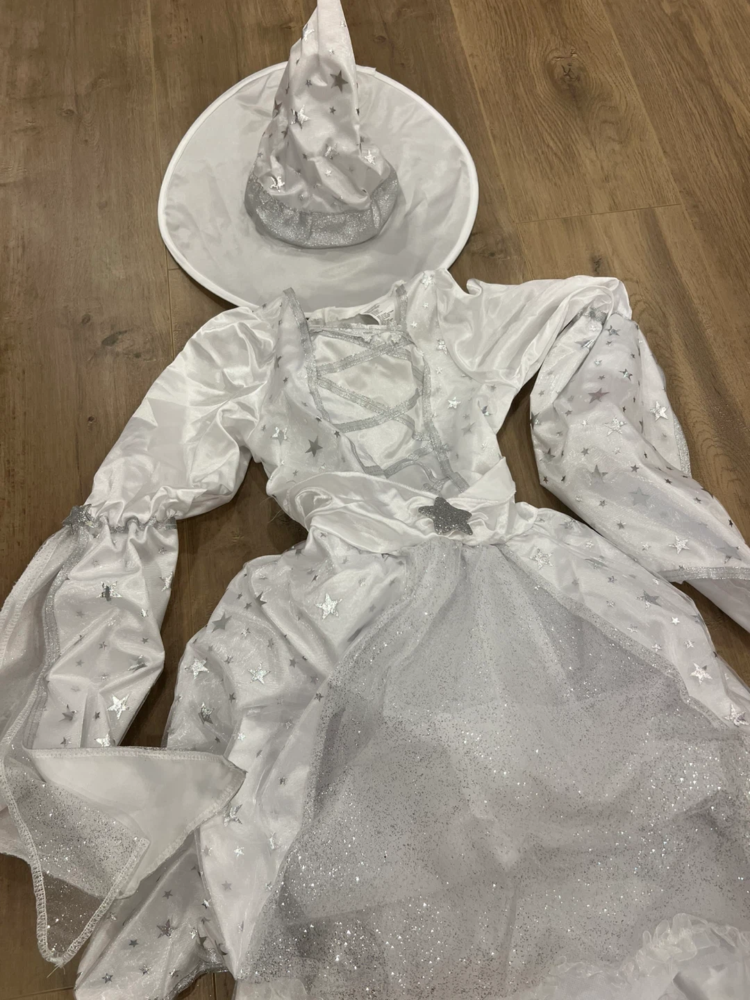 White Star Witch Costume with Hat - photo 2