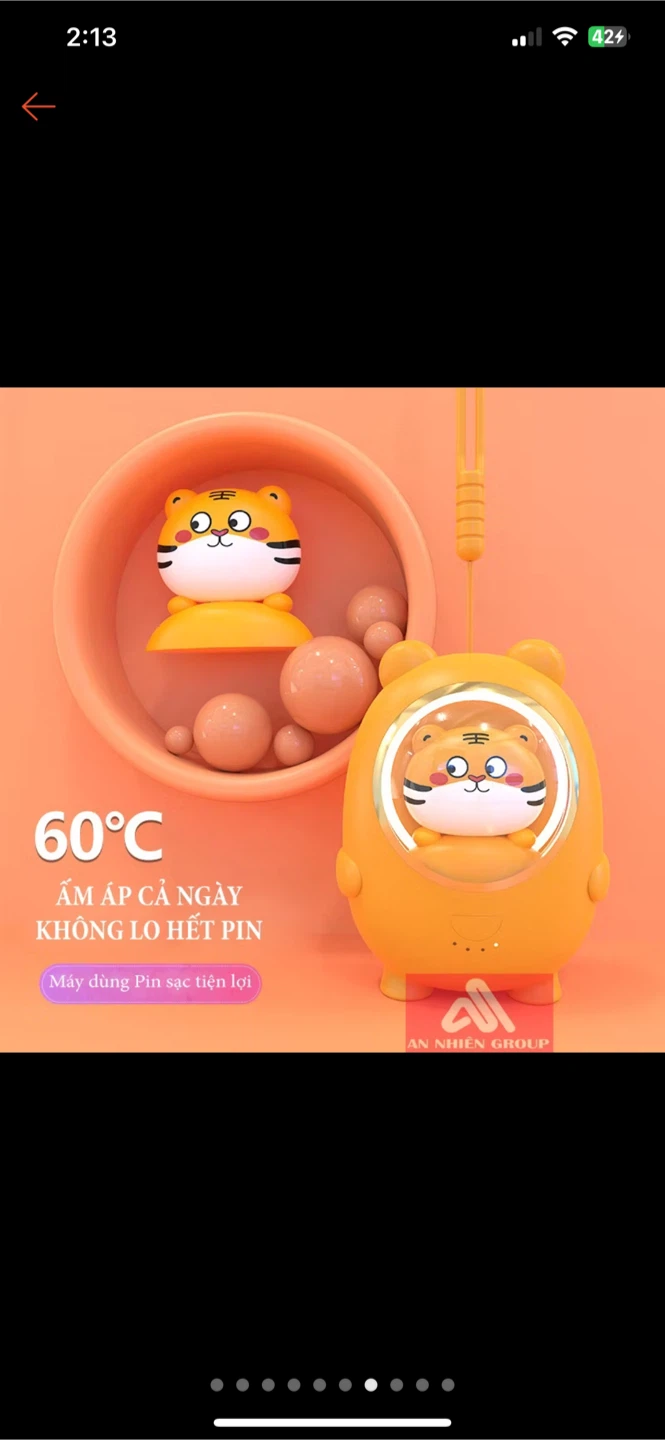 Tiger Hand Warmer