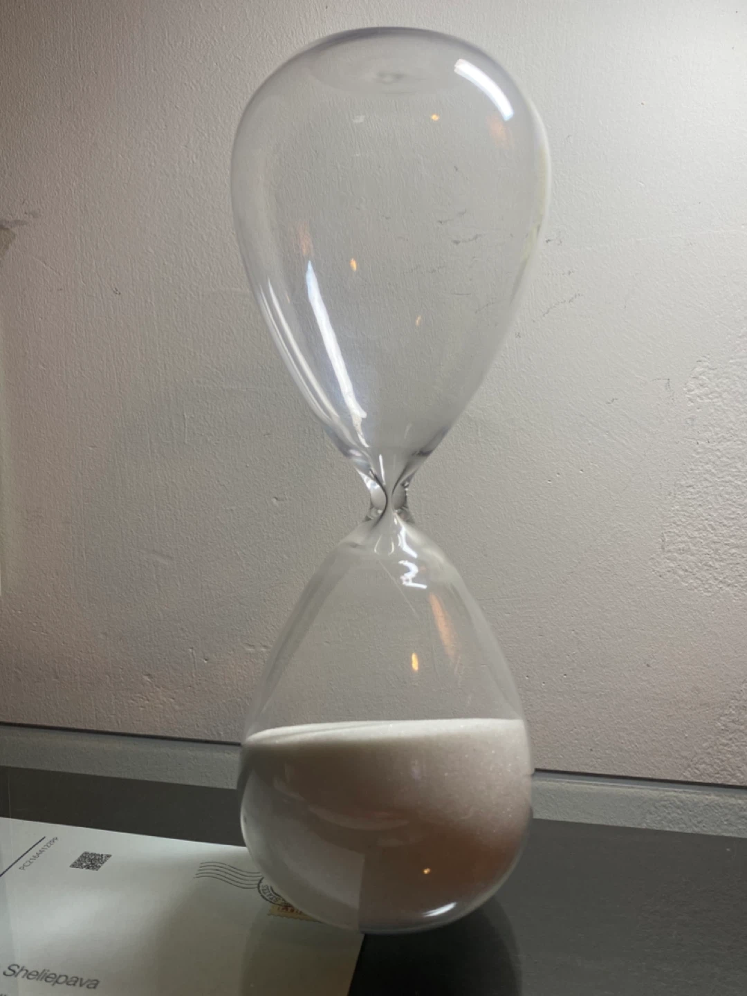 Hourglass Sand Timer - Clear Glass