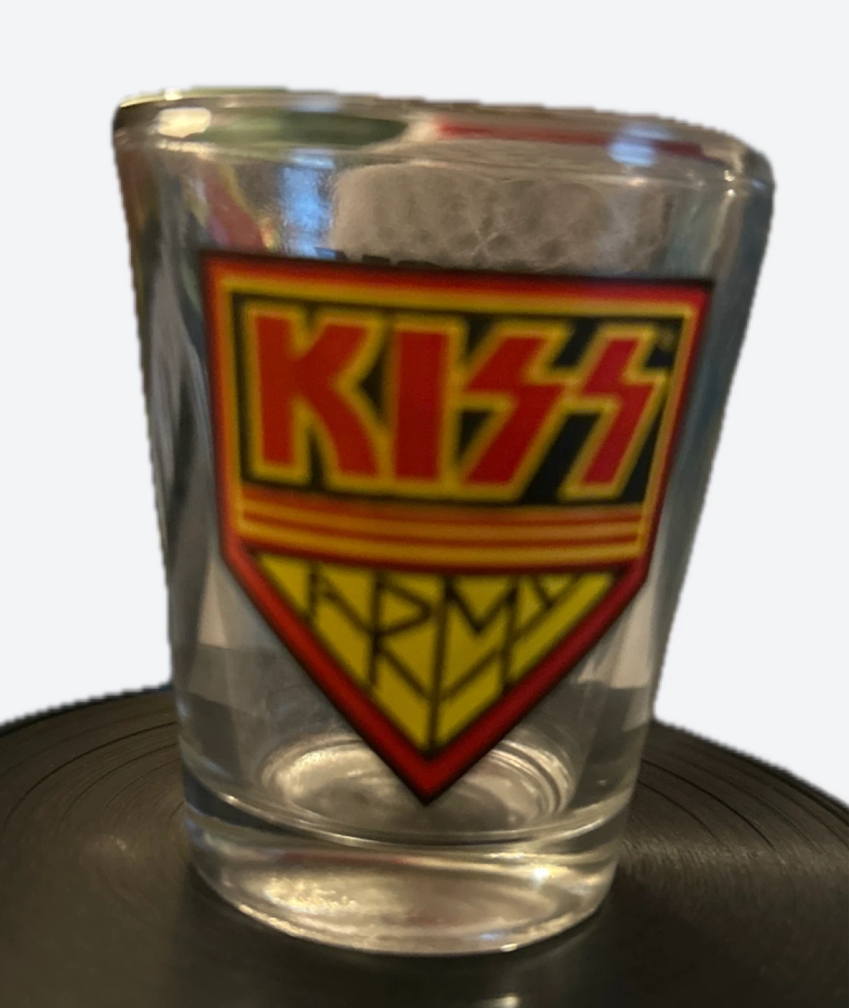 KISS Army Lick It Up Shot Glass