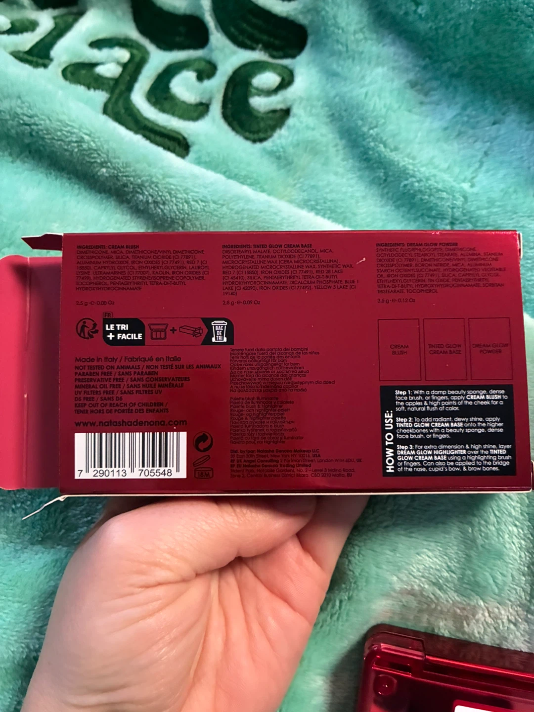 Natasha Denona Berry Pop Cheek Trio Palette - photo 3