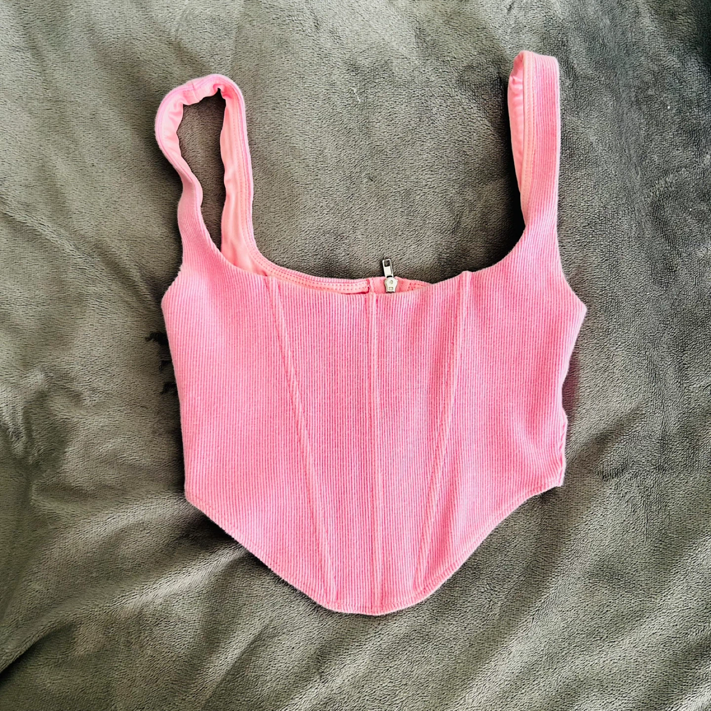 Princess Polly Pink Corset Top - Size 0