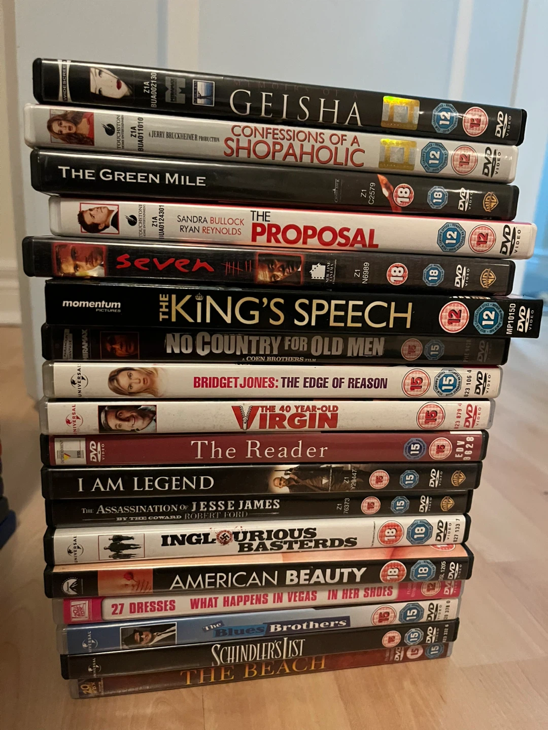 FREE REGION 2 DVD Movie Collection - Various Titles