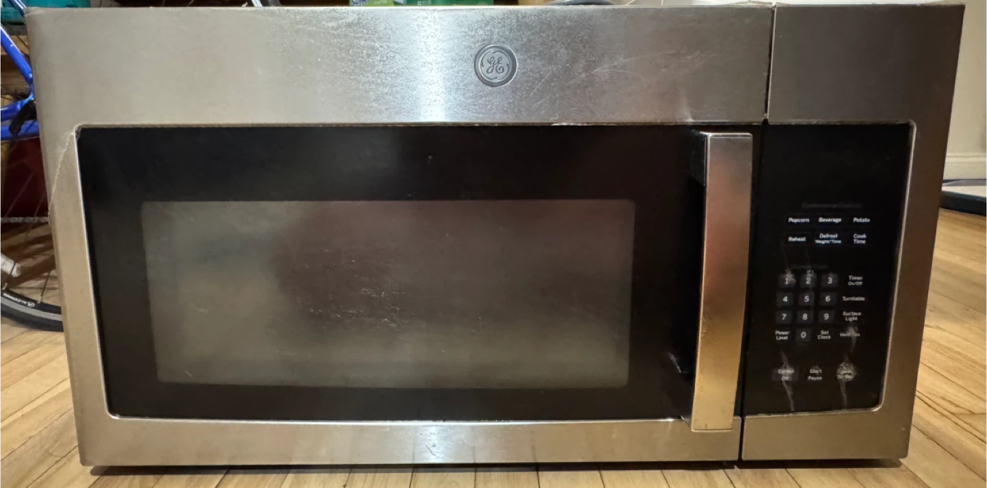 GE Microwave Oven(30” over the range)