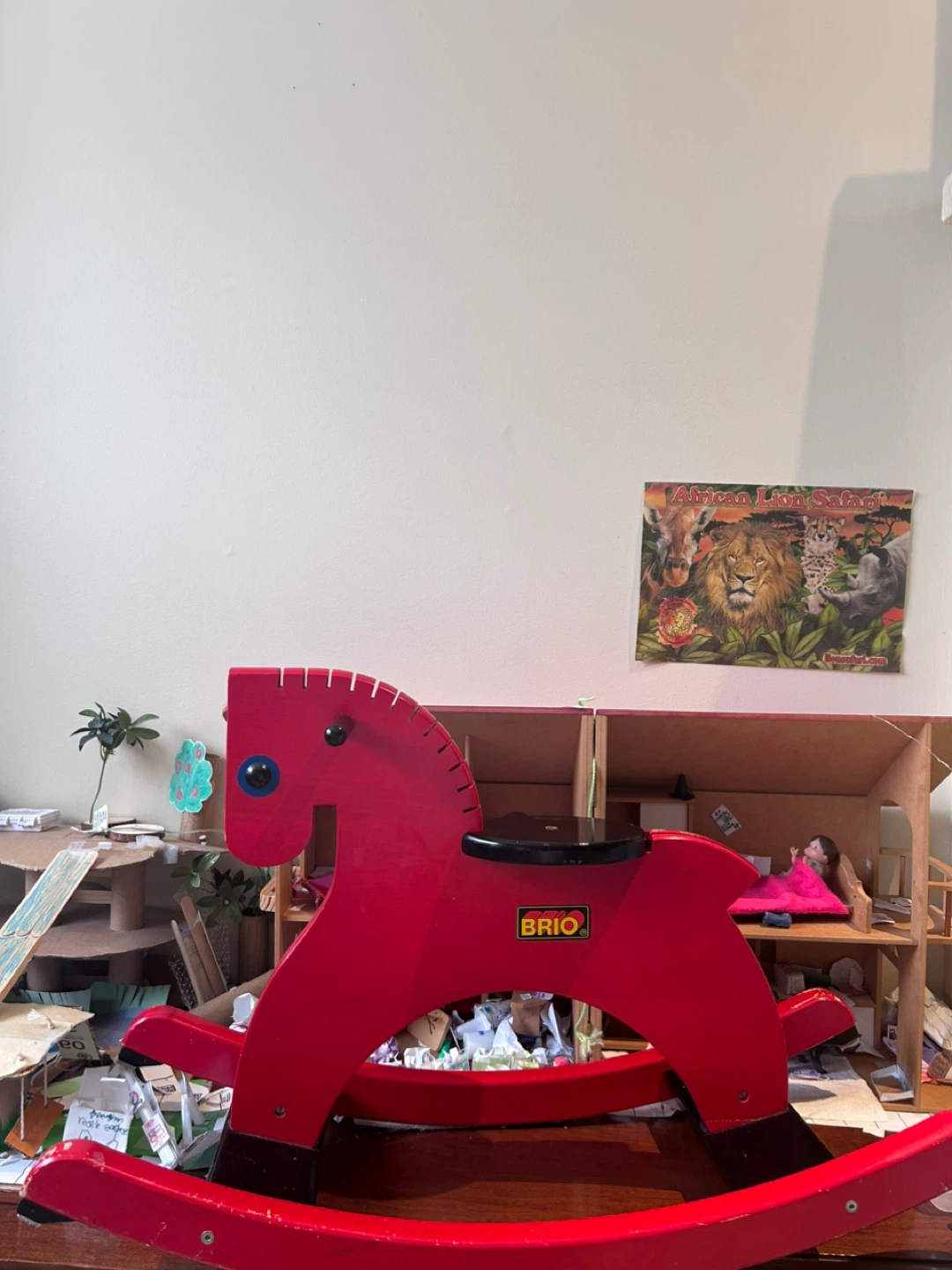 BRIO Red Rocking Horse