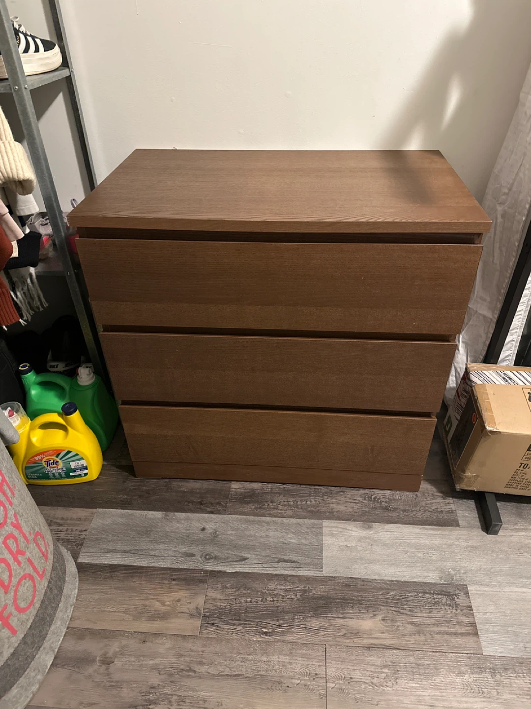 IKEA Brown 3-Drawer Dresser