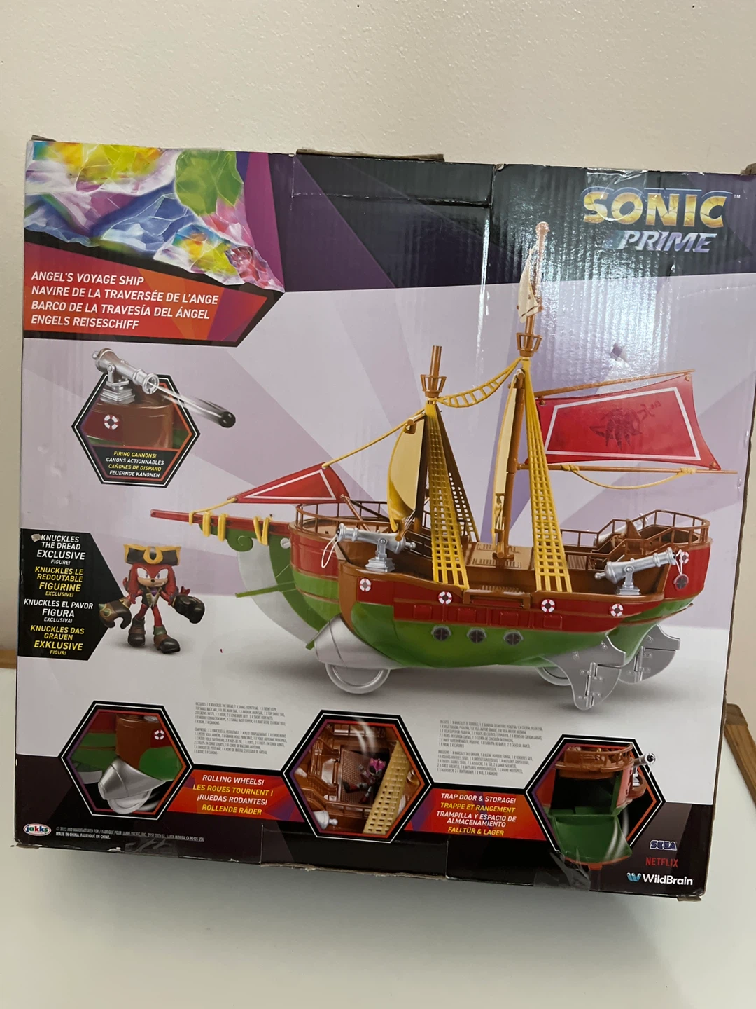 Sonic Prime Angel's Voyage Ship New in Box - photo 2