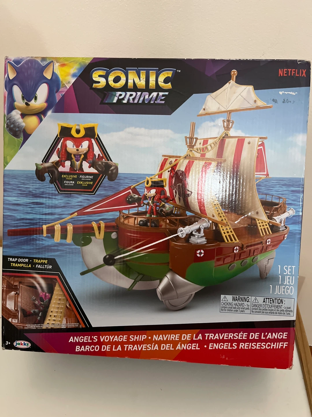 Sonic Prime Angel's Voyage Ship New in Box