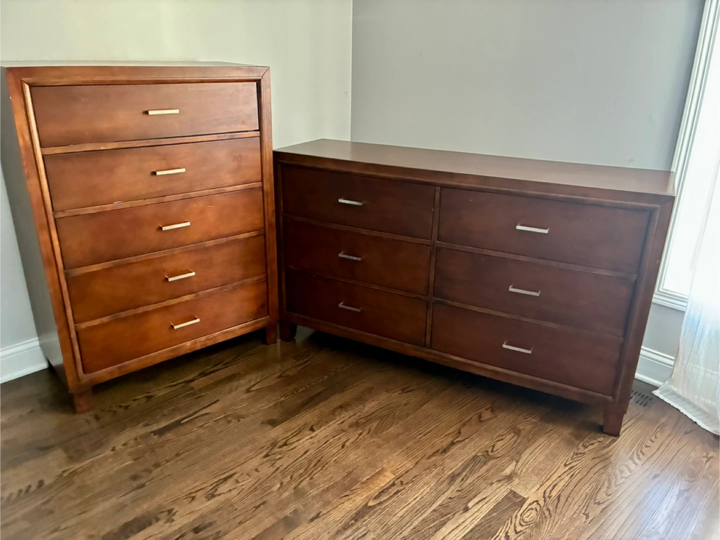 Wood Dresser Set