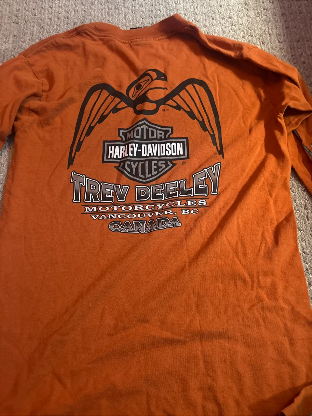 Harley-Davidson Trev Deeley Long Sleeve - Size S - photo 2