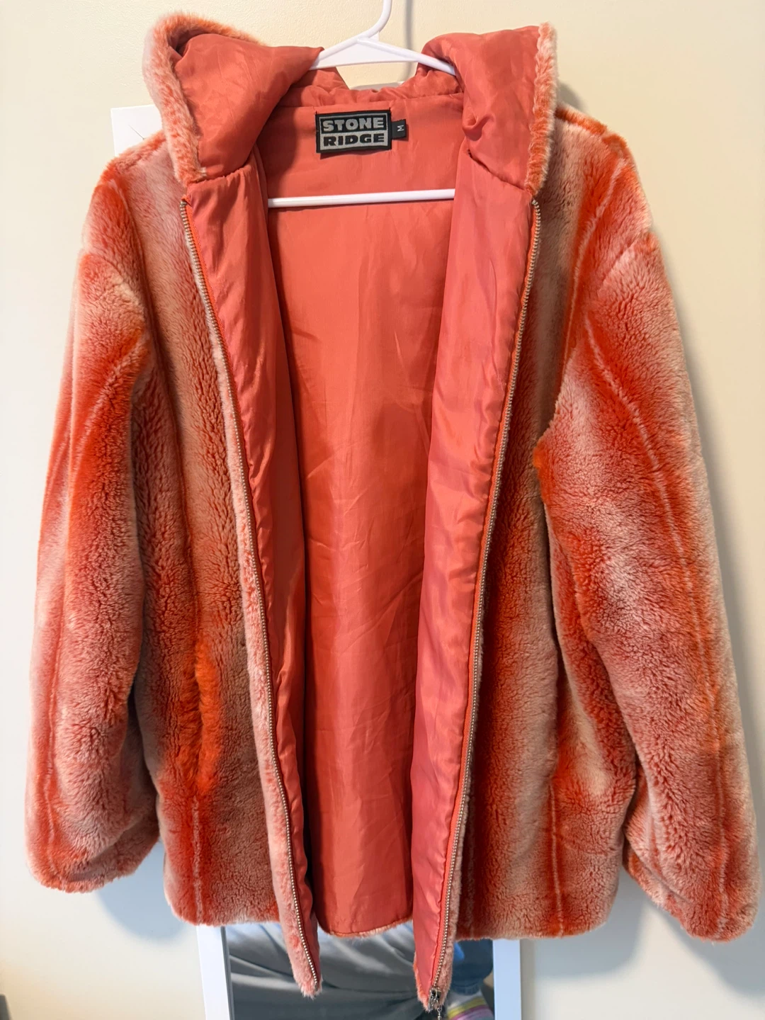 Faux Fur Hooded Jacket