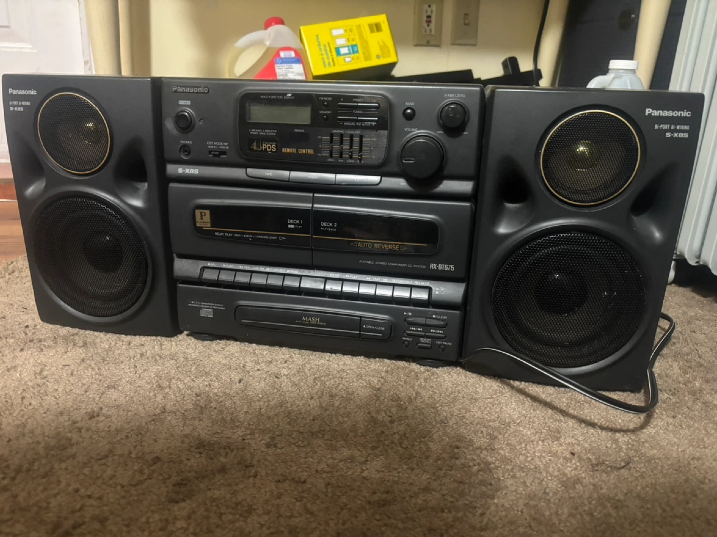 Panasonic RX-DT675 Portable Stereo Component System - photo 2