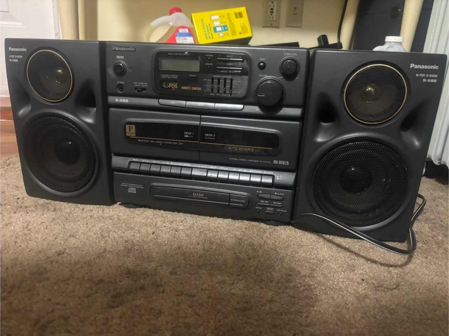 Panasonic RX-DT675 Portable Stereo Component System