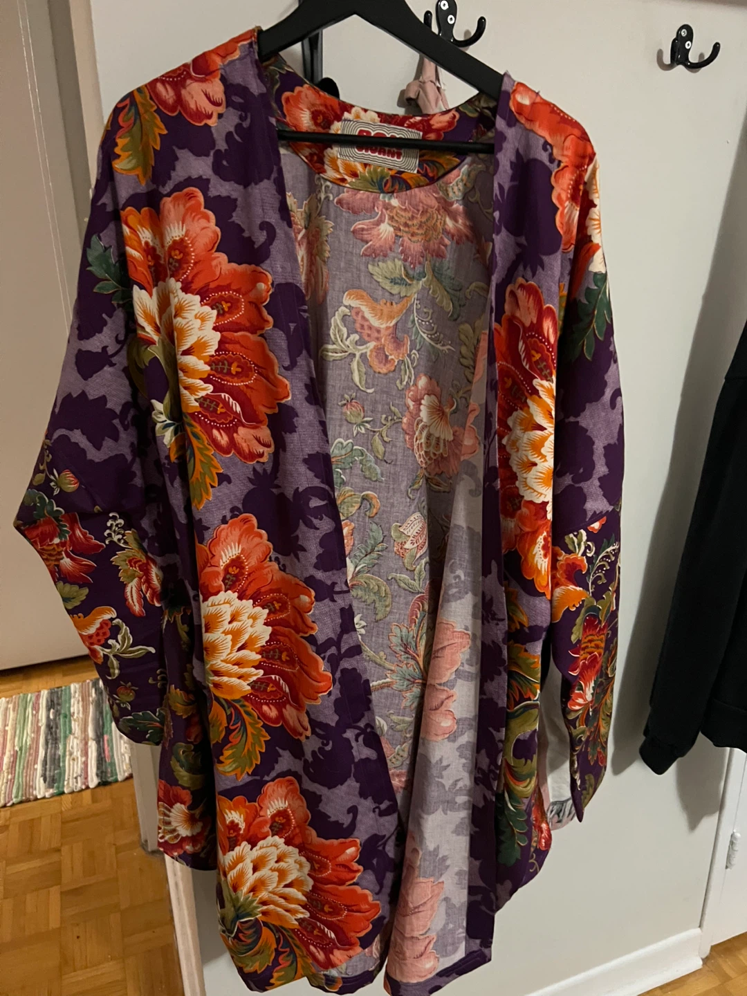 Tulip shaped Hand made Floral Kimono