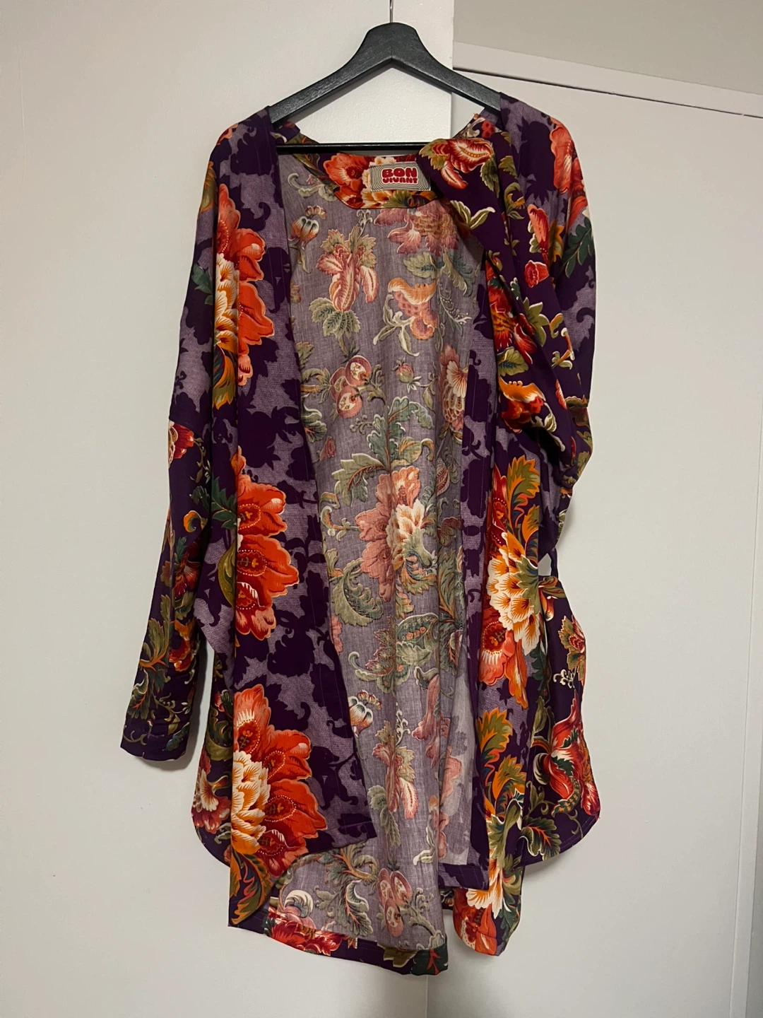 Tulip shaped Hand made Floral Kimono - photo 3