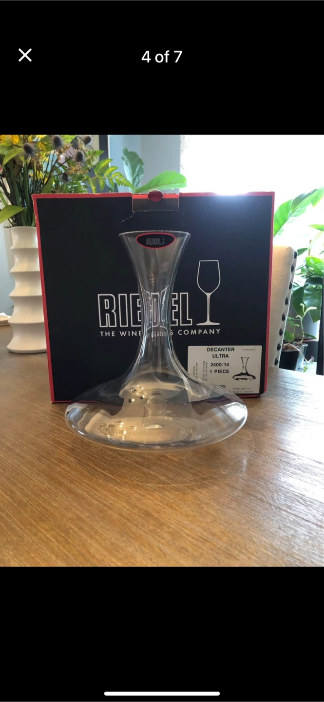 RIEDEL ULTRA DECANTER-ORIGINAL/NEW - photo 3