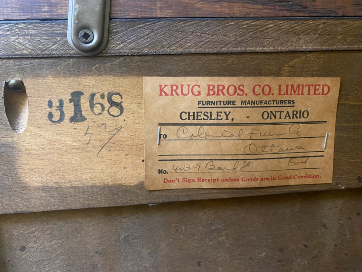 Antique Krug Bros Oak Wood China Cabinet Hutch (CAN DELIVER) - photo 2