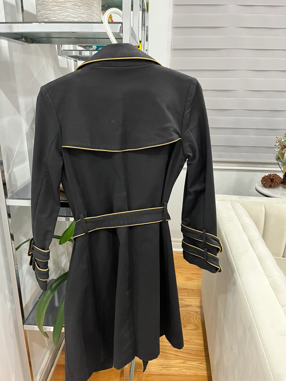 Marciano Black Trench Coat - photo 3