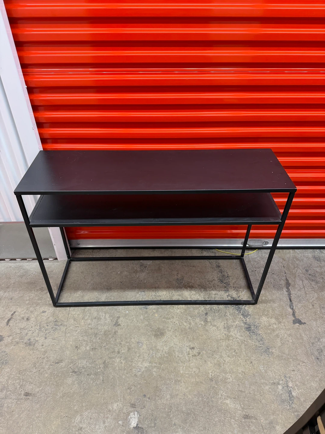 Black Entry Table - 4'3" Wide