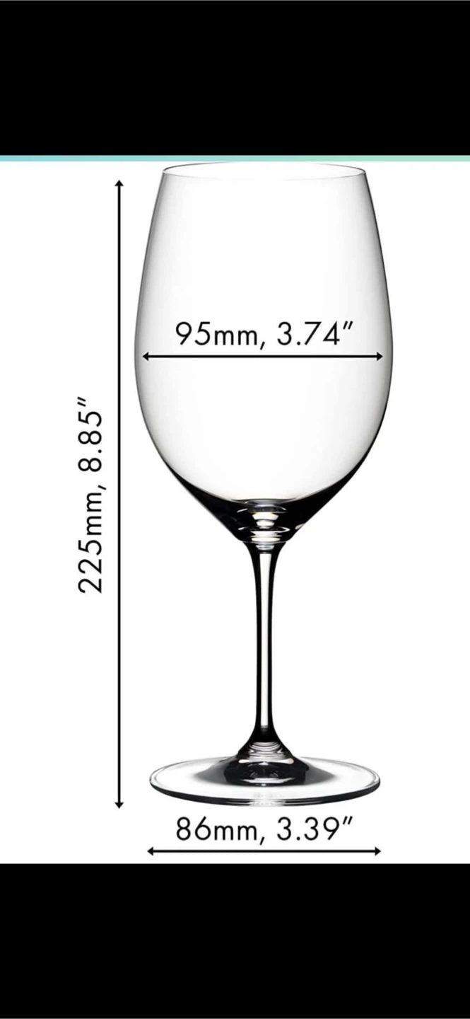 Riedel Vinum Bordeaux Wine Glasses (Set of 2) - photo 2
