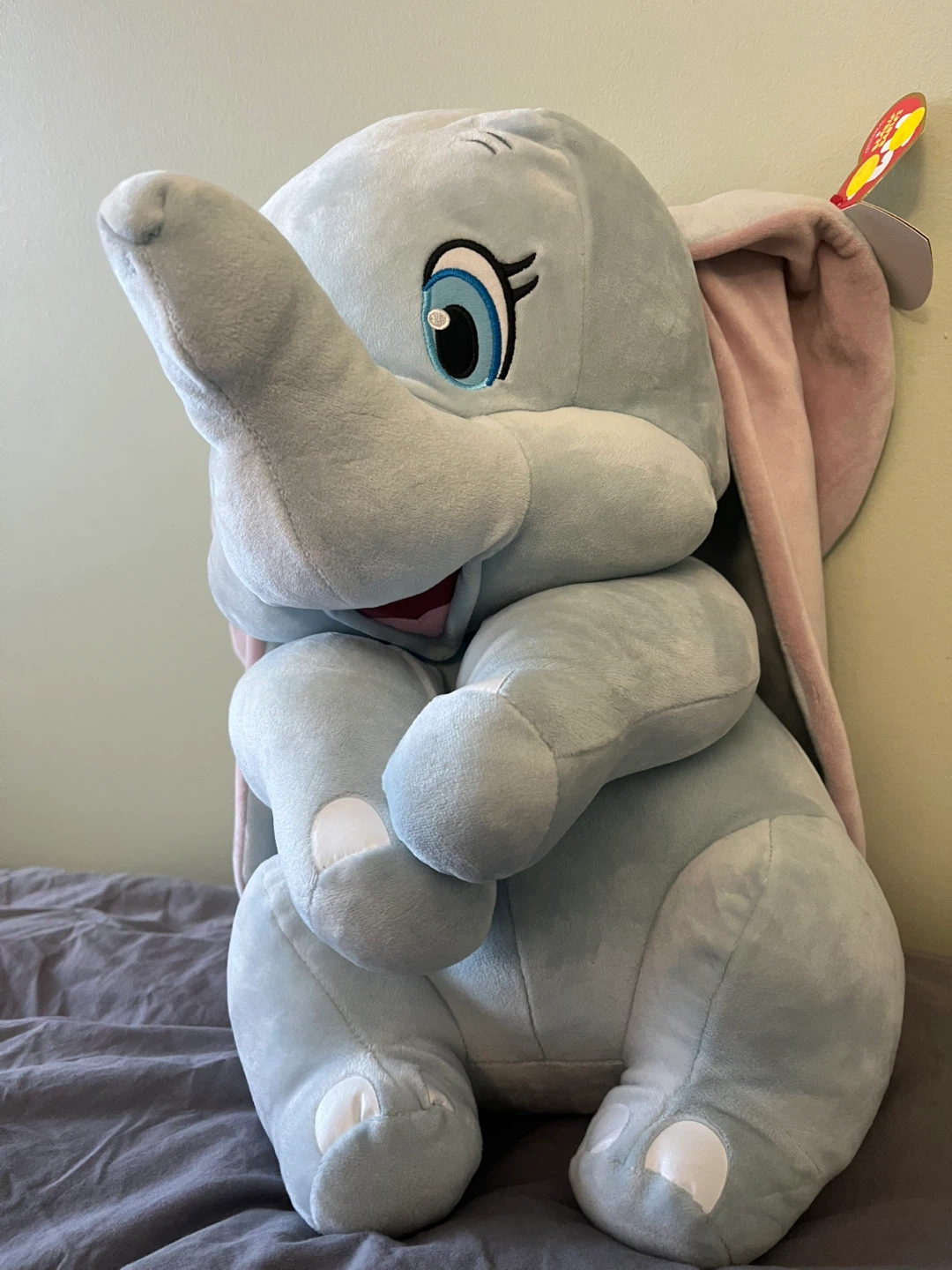 18 Inches Brand New Disney Dumbo Beanie Buddies Plush - photo 2