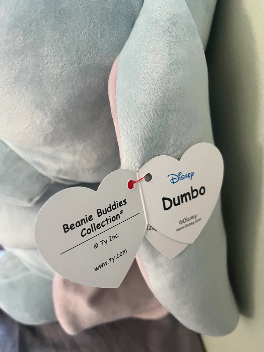 18 Inches Brand New Disney Dumbo Beanie Buddies Plush - photo 4