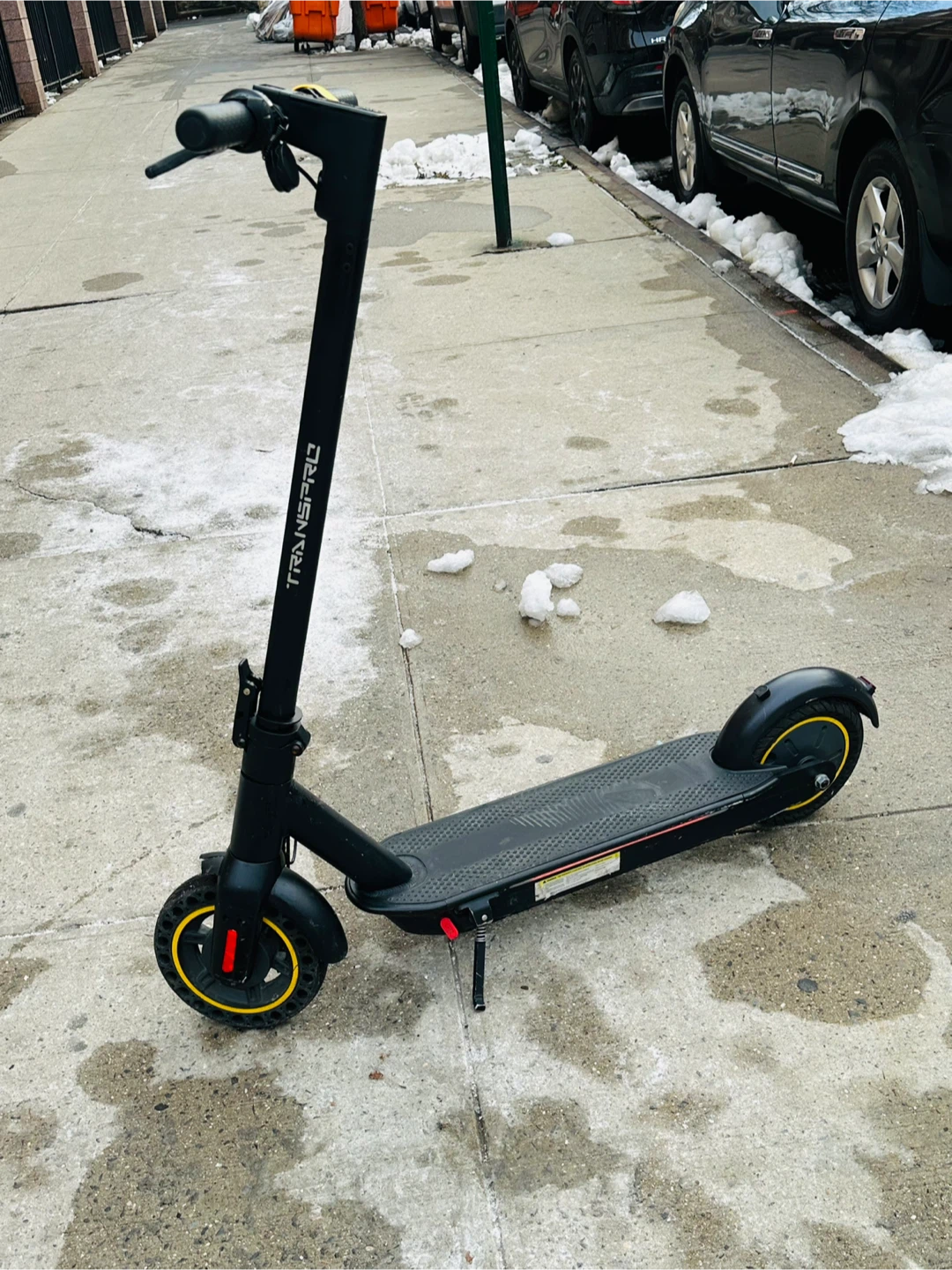TRANS PRO Electric Scooter - Black run faster 31 mph big scooter - photo 3