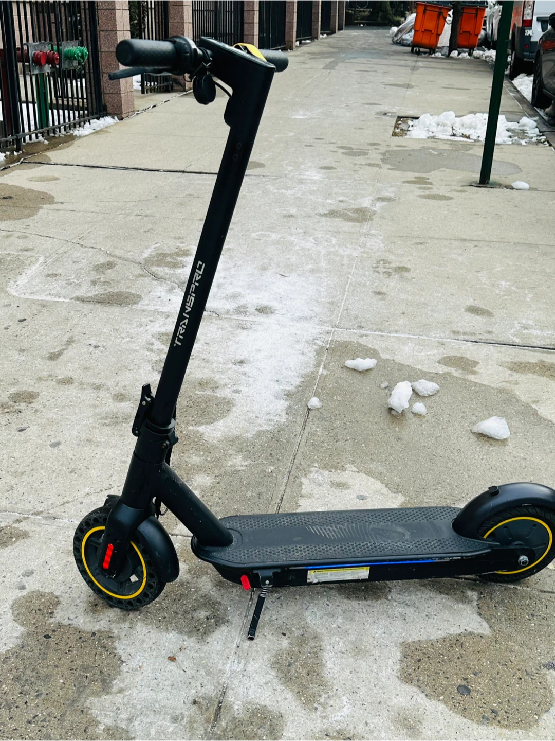 TRANS PRO Electric Scooter - Black run faster 31 mph big scooter - photo 4