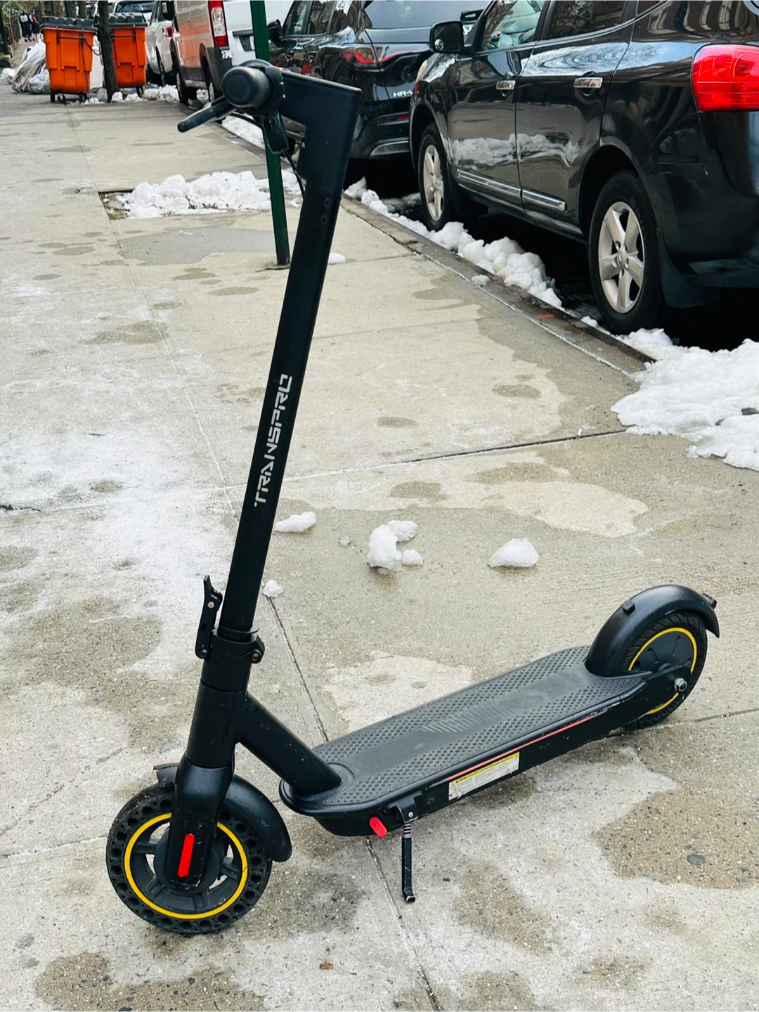 TRANS PRO Electric Scooter - Black run faster 31 mph big scooter - photo 2