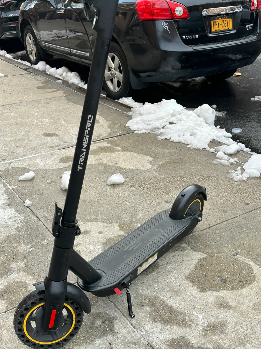 TRANS PRO Electric Scooter - Black run faster 31 mph big scooter - photo 5