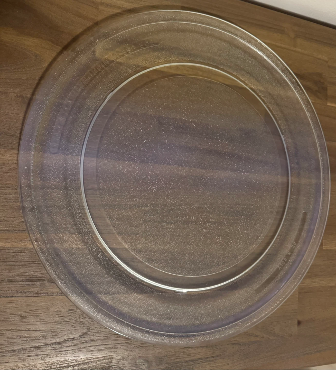 Microwave Glass Plate - 14 inch #Cleanout
