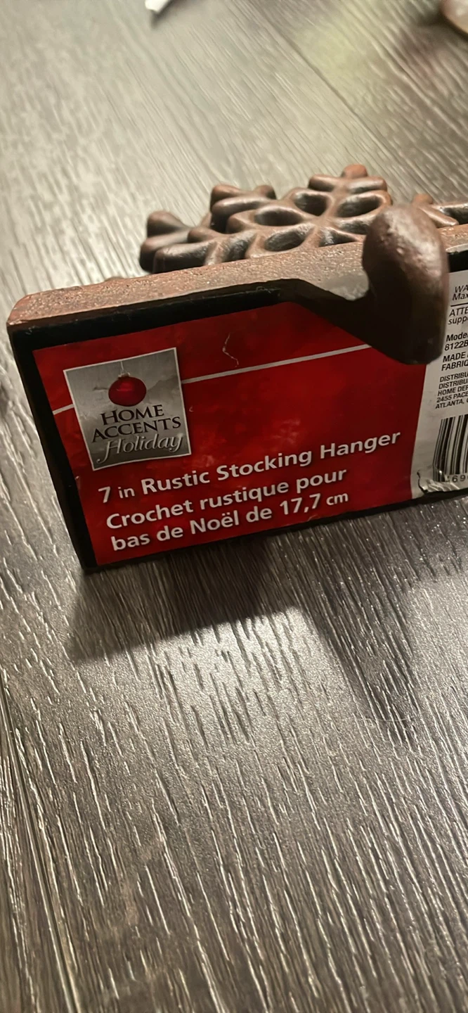 Home Accents Holiday Stocking Hangers - 7 in Rustic - photo 2
